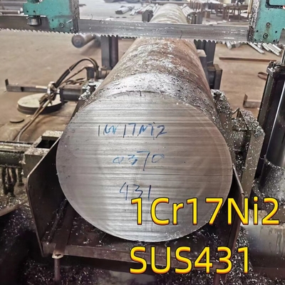 SUS 431 Σφυρηλατημένη στρογγυλή ράβδος EN10088-5 X17CrNi16-2/1.4507 115mm 300mm Άξονας