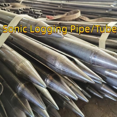 50mm Erw Steel Sonic Logging Tube για τοποθεσία γεμίσματος