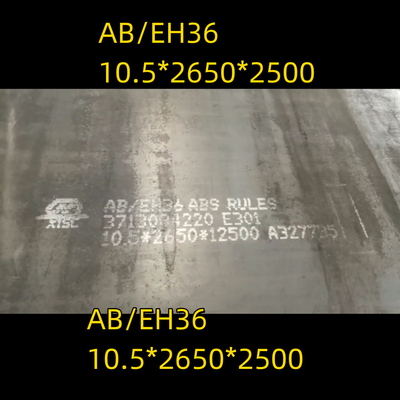 Πλάκες χάλυβα ναυπηγικής υψηλής ελαστικότητας LR κλάσης EH36 και ABS κλάσης EH36 10 mm