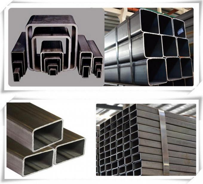  Γαλβανισμένη τιμή σωλήνων χάλυβα βάρους τμημάτων steel/gi ορθογώνια κοίλη/άνθρακας