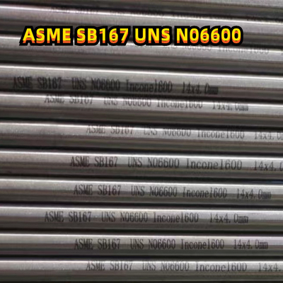 Το Astm B167 αναμιγνύει το χωρίς συγκόλληση σωλήνα Uns N06600 Inconel 600 O.D31.8 Χ 2.9mmt Χ 2ml