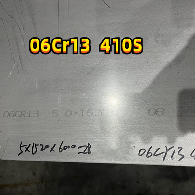 Μέταλλο 60mm πιάτων SS410S 06Cr13 X6Cr13 ανοξείδωτου ASTM A240 410S