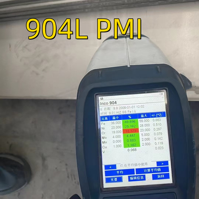 6.0mm 8.0mm 12.0mm UNS N08904 904L Πλάκα από ανοξείδωτο χάλυβα 904L Πλάκα TISCO SS904L Πλάκα