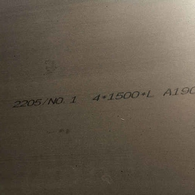 S32205 Δύοπτυχες πλάκες από ανοξείδωτο χάλυβα