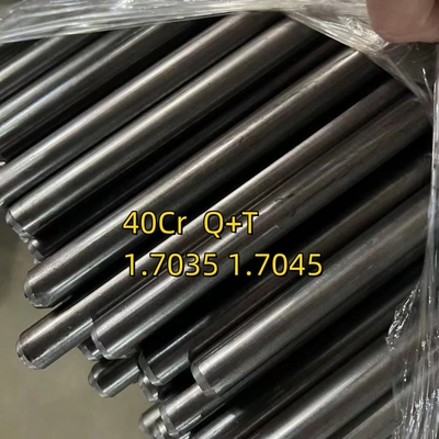 40Cr 1.7035 Q+T 25mm διάμετρος 2500mm μήκος κρύο τραβήχτηκε στρογγυλή μπάρα φωτεινή επιφάνεια H9 ανοχή HRC 28-32