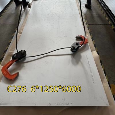 Κατηγορία Hastelloy C276 Πλάκα Νικέλιο ASTM B575 UNS N10276 Πλάκα 6*1220*6000mm