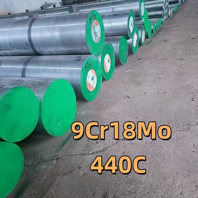 ASTM A276 440C Στρογγυλή ράβδο από ανοξείδωτο χάλυβα 10-400 mm OD Υψηλή αντοχή στη διάβρωση