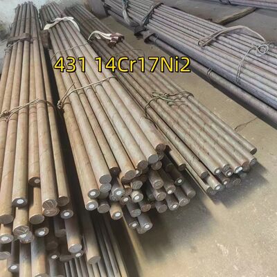 Sus 431 1Cr17Ni2 Στρογγυλό BAR από ανοξείδωτο χάλυβα Aisi 431 Rod OD 8 - 250mm Για κατασκευές