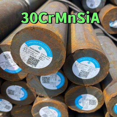 30CrMnSiA Χαλύβδινη Στρογγυλή Ράβδος Κράματος GB/T 3077 Θερμής Έλασης Σφυρηλατημένη 20-300mm για Άξονες Υψηλής Αντοχής