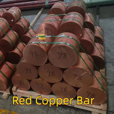 OFHC Copper Rod C10100 Ποσοστό καθαρότητας: 99,95% OD 38MM 50MM Μέγεθος 1000mm