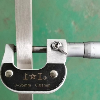 10 X 10 mm X 3 M μήκος SS τετραγωνική στερεή ράβδος υψηλά γυαλισμένο φινίρισμα και βαθμός 316/316L