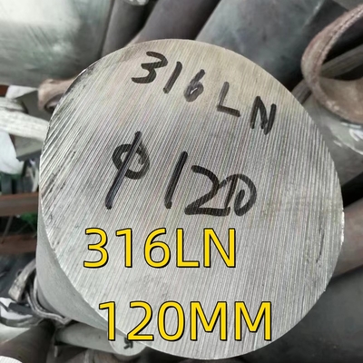 Ø120 X 3000 σε 316LN ESR 1.4429 Στρογγυλή μπάρα από ανοξείδωτο χάλυβα SS316LN Στρογγυλή ράβδο Μαύρη επιφάνεια