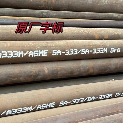 ASME SA333/SA333M GR6 Χάλυβα αδιάβροχο σωλήνα ASTM A333 Gr6 Χαμηλή θερμοκρασία
