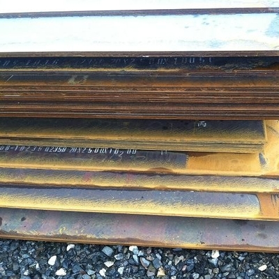ASTM A36 Πλάκα χάλυβα άνθρακα Q235B S235JR 20*2000*12000mm Για πλάκα δοχείων υπό πίεση