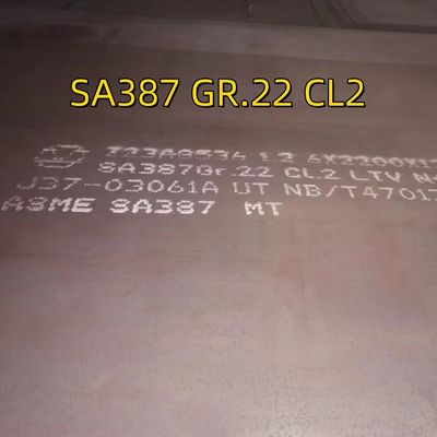 SA387 Gr22 Cl2 Θερμοσυσταθείσα πλάκα από χαλύβδινο κράμα