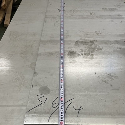 Μέγεθος πλάκας από ανοξείδωτο χάλυβα: 4×8×10 mm πάχος