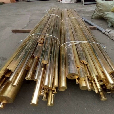 H59 C26800 Ζυθοκόπημα Κίτρινη ράβδος χαλκού Hpb61-1 Hsi80-3 Cw614n H62 H59 Χάλκινος Κούπερ 50*1200MM