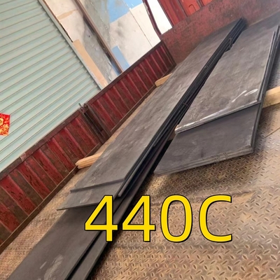 SUS440C Σιδηροτροφική πλάκα από ανοξείδωτο χάλυβα μεγέθος 30MM X 115 X 2METER θερμά έλαση 9Cr18Mo 440C