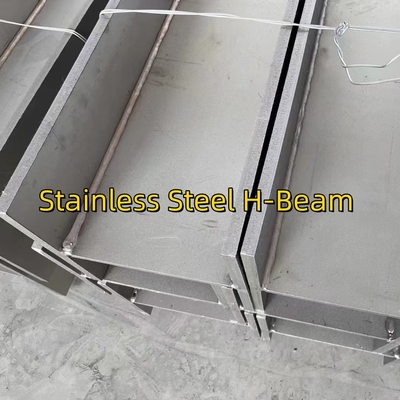 I Προφίλ δομή 100x100x6x8mm 304 Χάλυβα από ανοξείδωτο χάλυβα H δομή δομή συγκόλληση για οικοδομικά υλικά