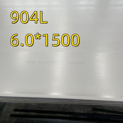Καυτός - κυλημένο 904L πιάτο ανοξείδωτου Plates12MM UNS S08904 SS 904l