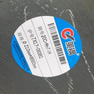 20CrMnTiH στρογγυλή ράβδος χάλυβα ASTM SAE5120 DIN1.7147 σφυρηλατημένη ράβδος χάλυβα