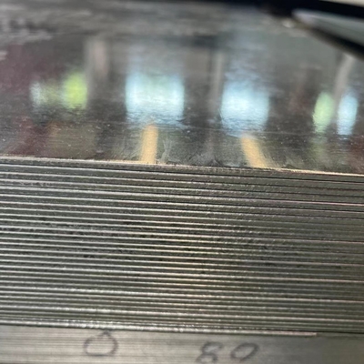 JIS G3302 SGCC DX51D Χάρτης με θερμό βύθιση ΓΙ Χάρτης απλού πλάτους 914mm 1250mm 80g/m2 Για κυματοειδές φύλλο