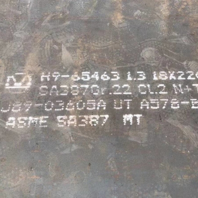 SA387 Gr.11 CL.2 LTV N+T Πλάκα χάλυβα ASME SA387 Πλάκα λέβητα θερμής έλασης ASME SA387