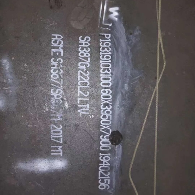 SA387 Gr.11 CL.2 LTV N+T Πλάκα χάλυβα ASME SA387 Πλάκα λέβητα θερμής έλασης ASME SA387