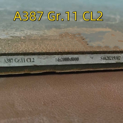 ASME SA387 Gr.11 CL2 16*2000*1000MM Πλάκα χάλυβα για λέβητα και δοχεία υπό πίεση