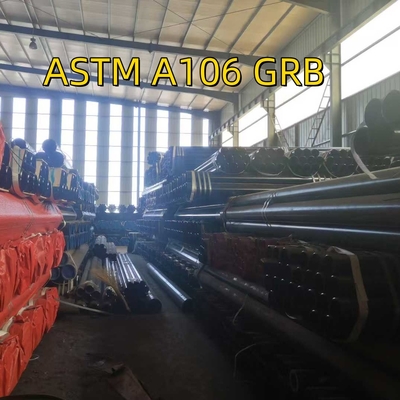 Χωρίς ραφή σωλήνα σε 24 "Sch-Std PE σε ASTM A106 Gr B Carbon SMLS Steel Pipe για υψηλής θερμοκρασίας υπηρεσία