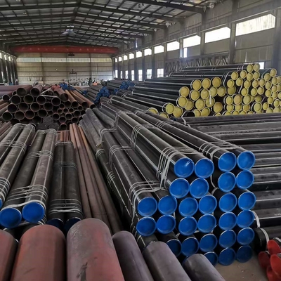 Χωρίς ραφή σωλήνα σε 24 "Sch-Std PE σε ASTM A106 Gr B Carbon SMLS Steel Pipe για υψηλής θερμοκρασίας υπηρεσία