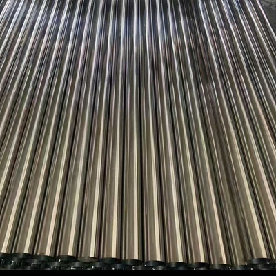 ASTM A554 201 Ζυγισμένος σωλήνας 25*0,8*6000mm 320 Σίχαρο καθρέφτη γυαλισμένο σωλήνα από ανοξείδωτο χάλυβα