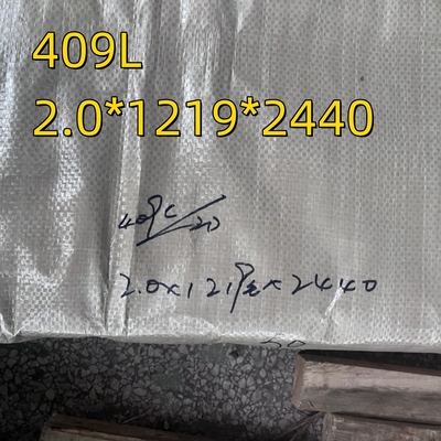 Τύπος 409L 1.4510 Χάλυβα από ανοξείδωτο χάλυβα χάλυβα 0,5-3mm 2B 2D Τελειωμένο SUH409L