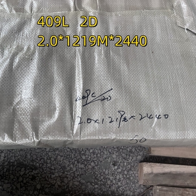 Τύπος 409L 1.4510 Χάλυβα από ανοξείδωτο χάλυβα χάλυβα 0,5-3mm 2B 2D Τελειωμένο SUH409L