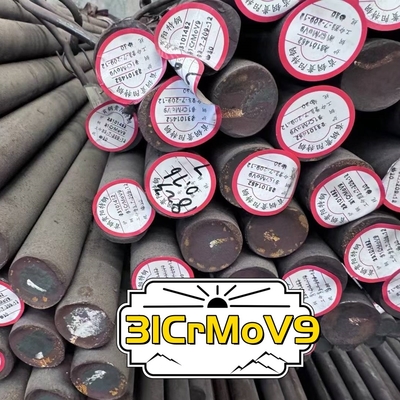 Στρογγυλή μπάρα από κράμα διάμετρος 55-400 mm Mat DIN 1.8519 31CrMoV9 3-6 μέτρα Χάλυβα χάλυβα