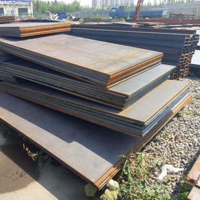 ASTM A36 Q235B SS400 Χάλυβα άνθρακα Πλάκα ήπιου χάλυβα Πλάκα ήπιου χάλυβα S235JR 10-200MM
