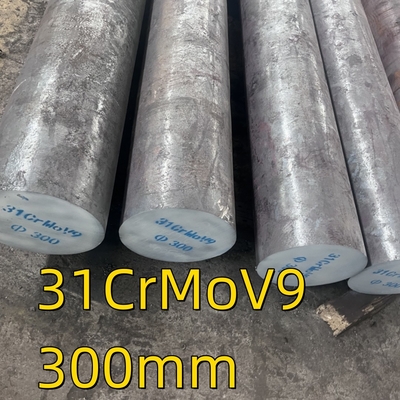 250 mm 470 mm διάμετρος EN 10085 31crmov9 DIN 17211 Στρογγυλή ράβδο σφυρηλατημάτων από κράμα χάλυβα