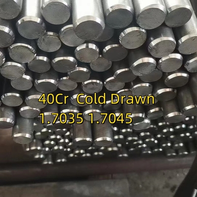 40Cr 1.7035 Q+T 25mm διάμετρος 2500mm μήκος κρύο τραβήχτηκε στρογγυλή μπάρα φωτεινή επιφάνεια H9 ανοχή HRC 28-32