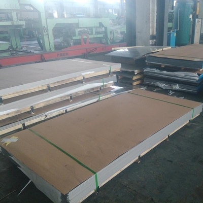 304L / 2B Χάλυβα από ανοξείδωτο χάλυβα 0,6-3,0mm 4'*8' No.4, Τελειωμένη γραμμή μαλλιών