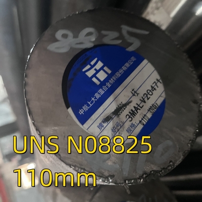 UNS N08825 Στρογγυλή ράβδος από ανοξείδωτο χάλυβα Νικελικό κράμα 825 Φωτεινή ράβδος άξονα Incoloy 825 Ιδιότητες υλικού