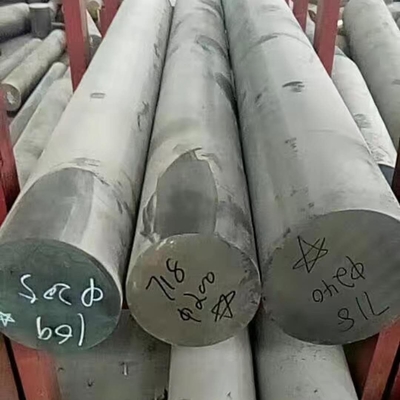 Ακατέργαστο 718 ASTM B637 ASME SB-637 Λύση σφυρηλατηρίου 1700-1850 °C Στρογγυλή μπάρα UNS N07718 GH4169 Άλλαγμα