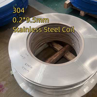0.2mm Astm A240 TP304 AISI 304 Inox 1.4301 Κρύο έλασμα από ανοξείδωτο χάλυβα 2B Επιφάνεια