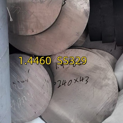 AISI 329 1.446 / S32900 Στρογγυλή ράβδος από ανοξείδωτο χάλυβα Δυσκαρδία 275 325 HB Ακατέργαστη μέχρι OD 108