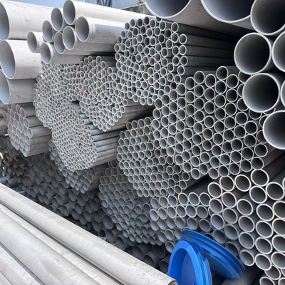 Ανοξείδωτος σωλήνας χωρίς ραφή ASTM SA312 TP347/ 347H για εναλλάκτη θερμότητας X7CrNiNb18-10 Στρογγυλός σωλήνας