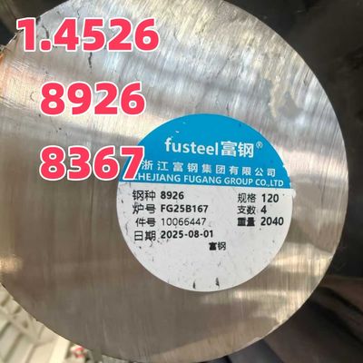 Ανοξείδωτο 926 DIN1.4529 γύρω από τη ράβδο συγκόλλησης φραγμών UNS N08926