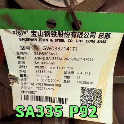 Χάλυβα αλουμινίου από σίδηρο αλληλένθετο με φερριτικό κράμα 89*11.13mm για υψηλής θερμοκρασίας