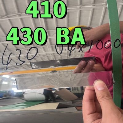 12X17/430/1.4016 AISI 430 Κρύο έλαση από ανοξείδωτο χάλυβα