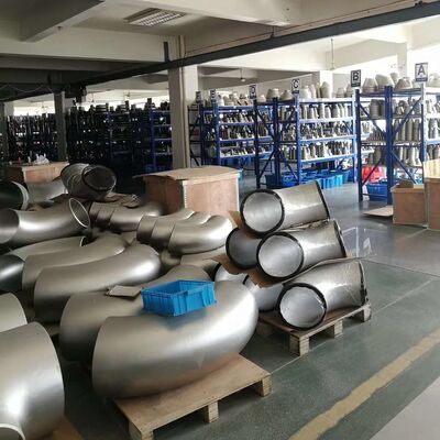 Μακροχρόνια ακτίνα αγκώνων 45º σε Avesta 254SMO 10» sch-40 ανοξείδωτο Eblow bw S31254