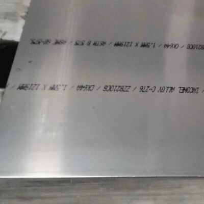 ASME SB-575 UNS N10276 Hastelloy κράμα C-276 Πλάκα 3*1220*2440MM