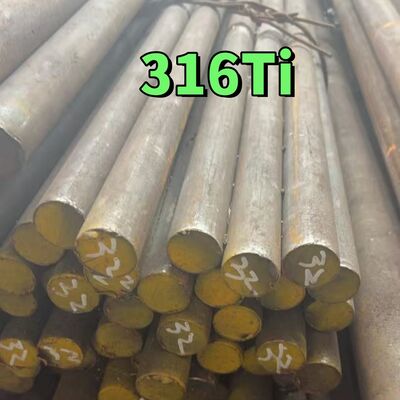 Stainless Steel SUS316Ti Round Bar ASTM A276 316Ti  Hot Rolled Rod 32*3000mm 
